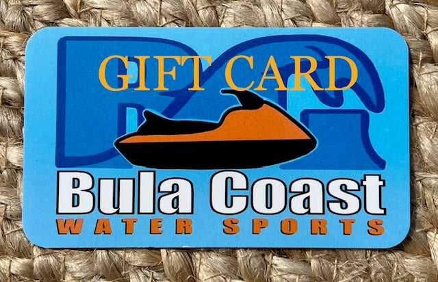 BULA COAST WATER SPORTS GIFT CARD